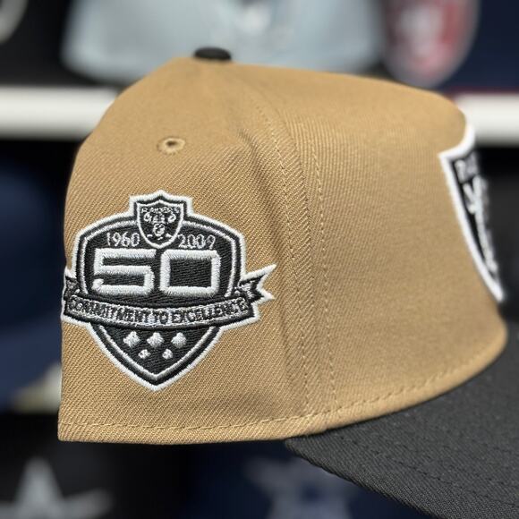 New Era Raiders '60th Anniversary' A-Frame 9FORTY Snapback - Picture 3 of 4